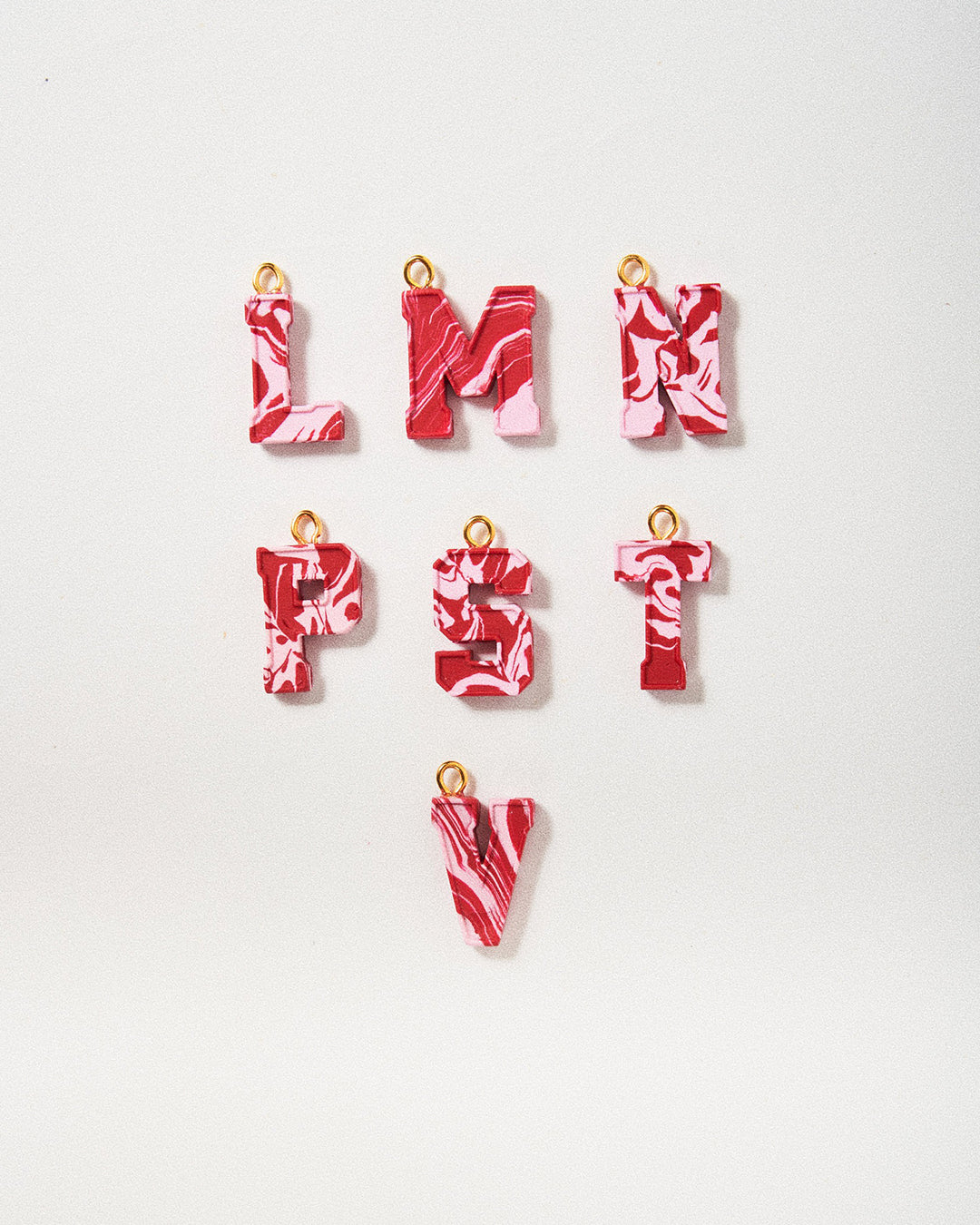 Darling you Hoops Red x Pink -