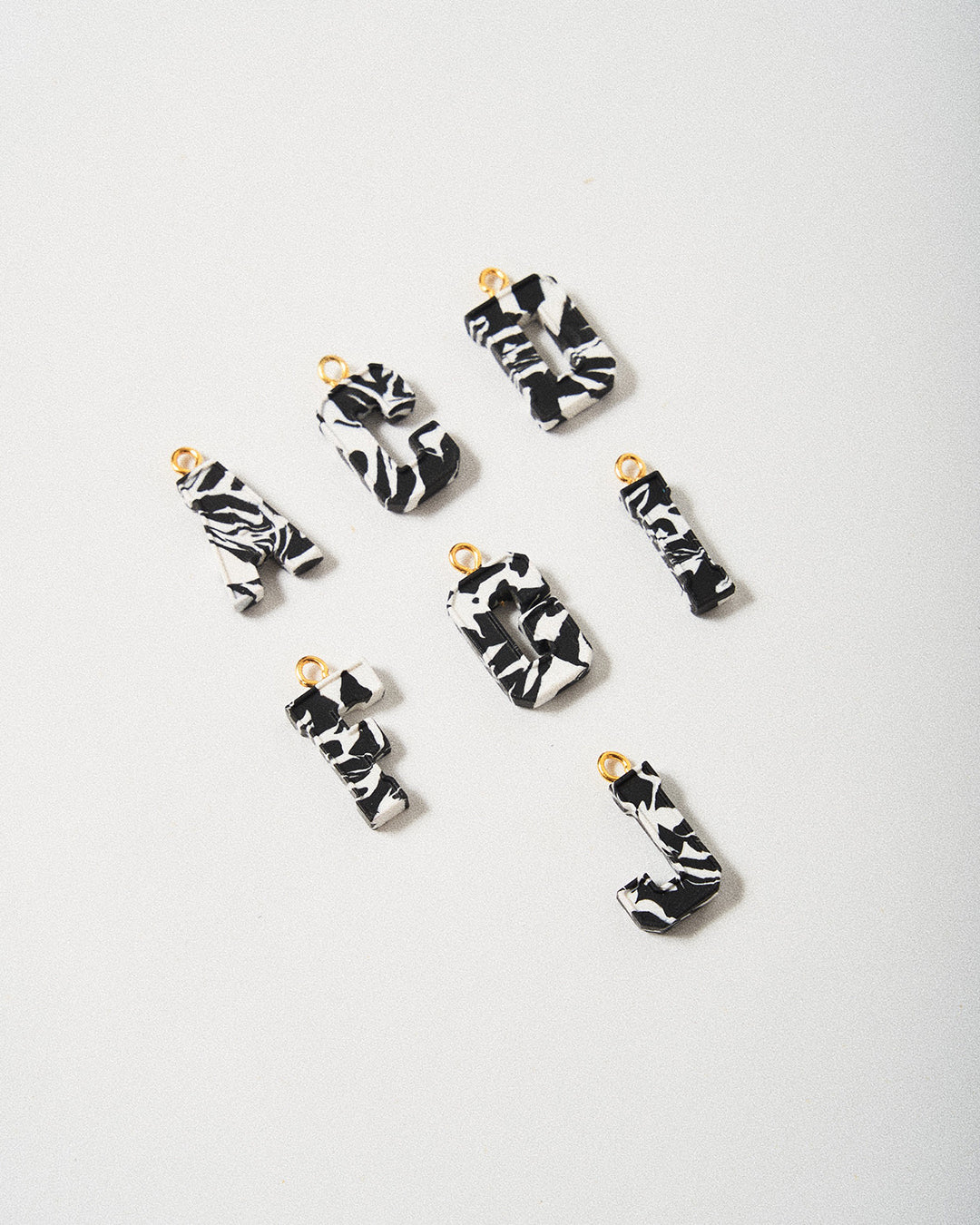 Darling you Hoops White x Black -