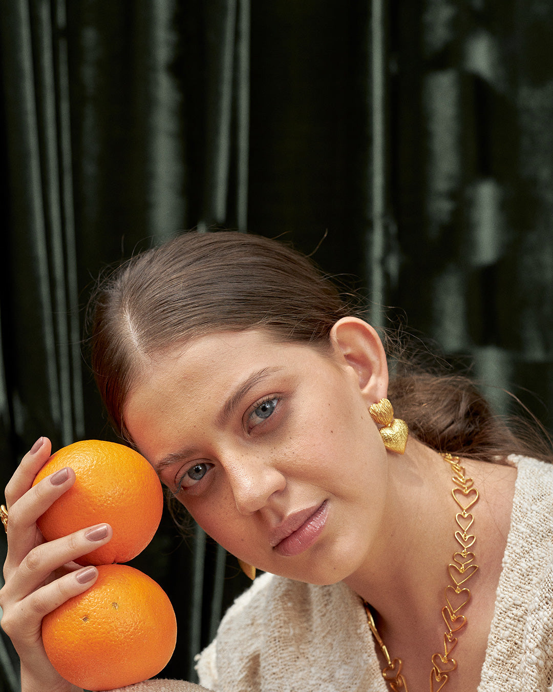 Double Heart Earrings