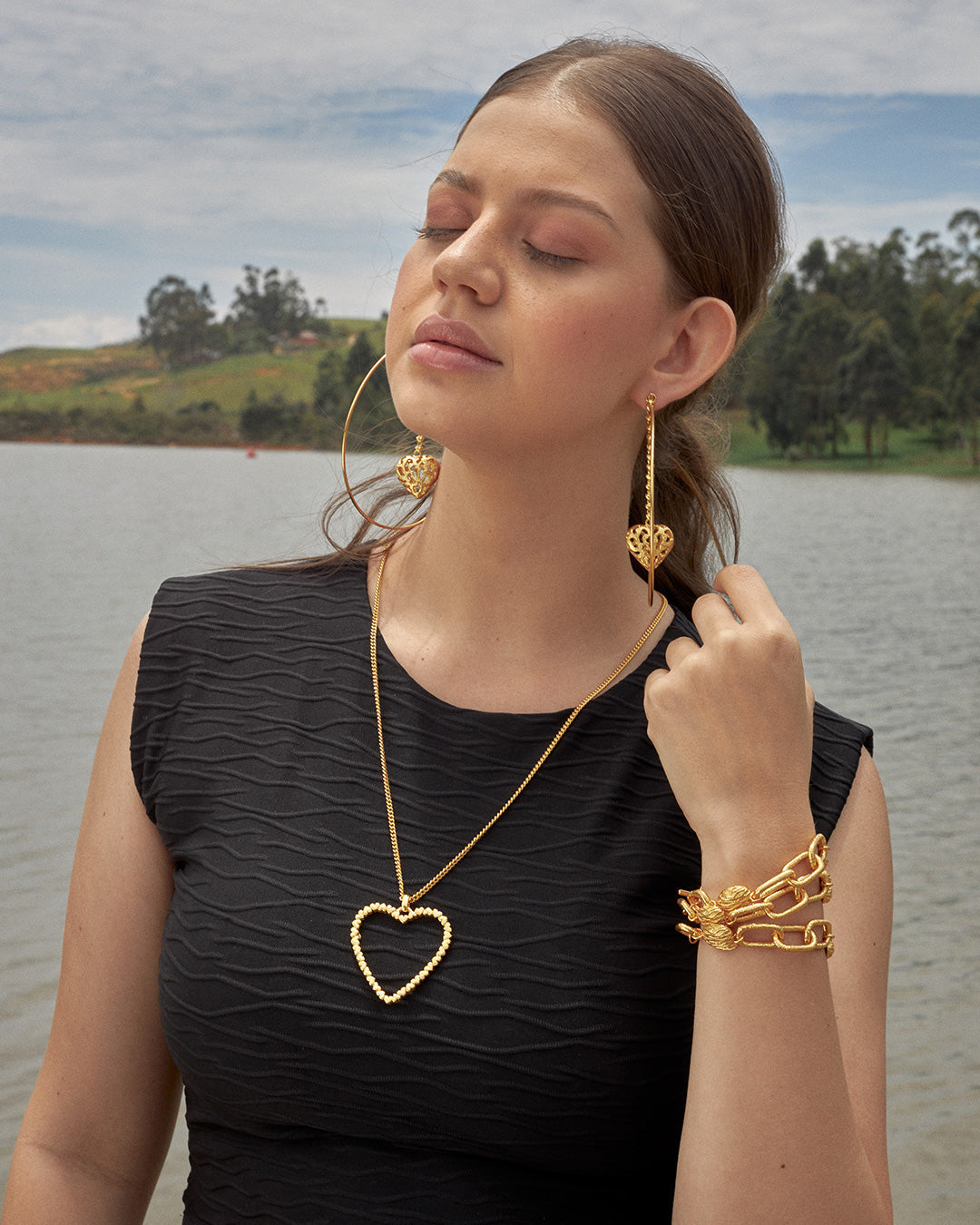 Hearts For A Heart Necklace