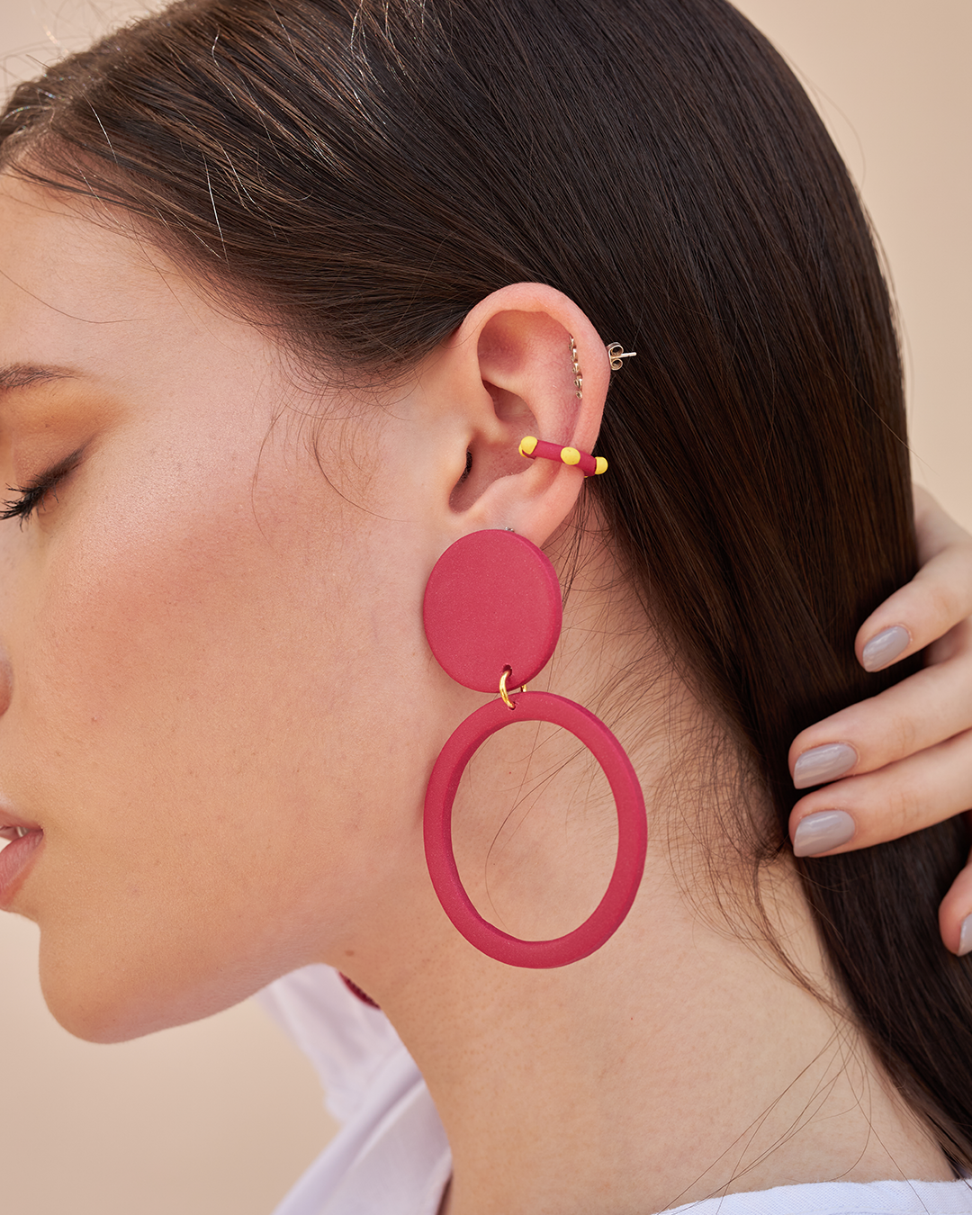 Polka Earrings