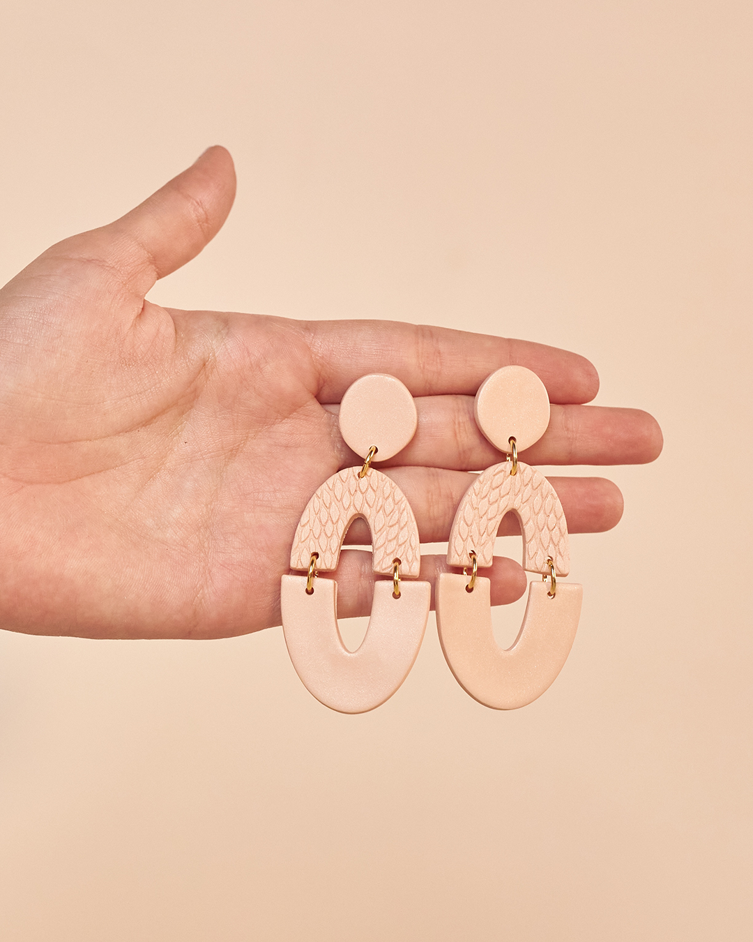 Textura Arc Earrings