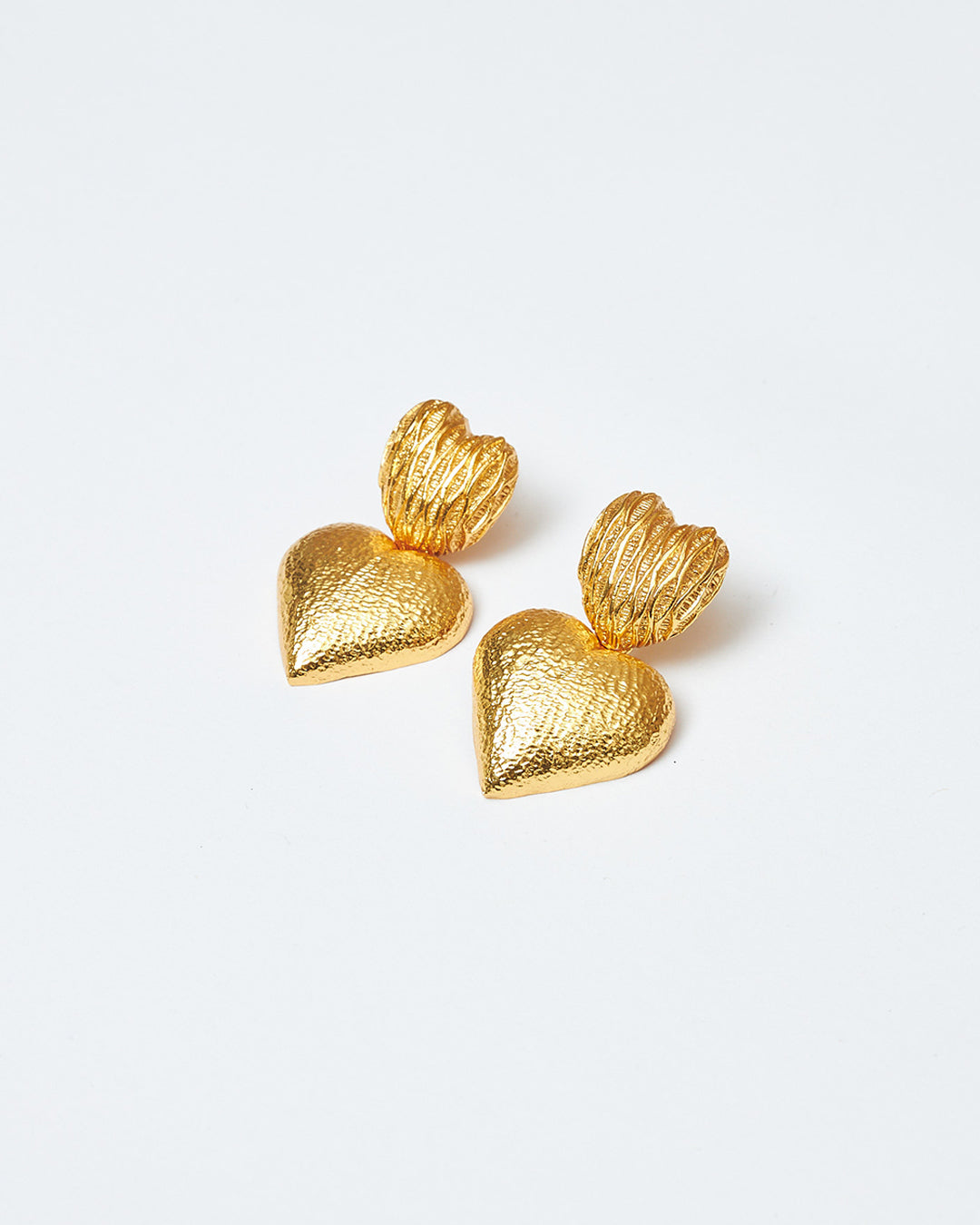 Double Heart Earrings