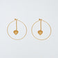 Maxi Loop Heartfall Hoops