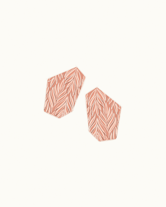 Palma Print Studs