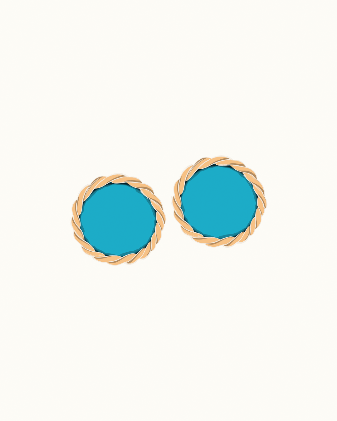 Trenza Studs